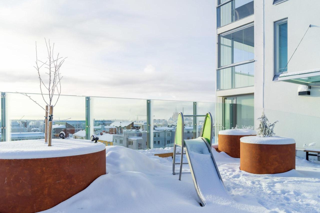 Juuri Valmistunut Yksio Rotuaarilla Apartment Oulu Exterior photo